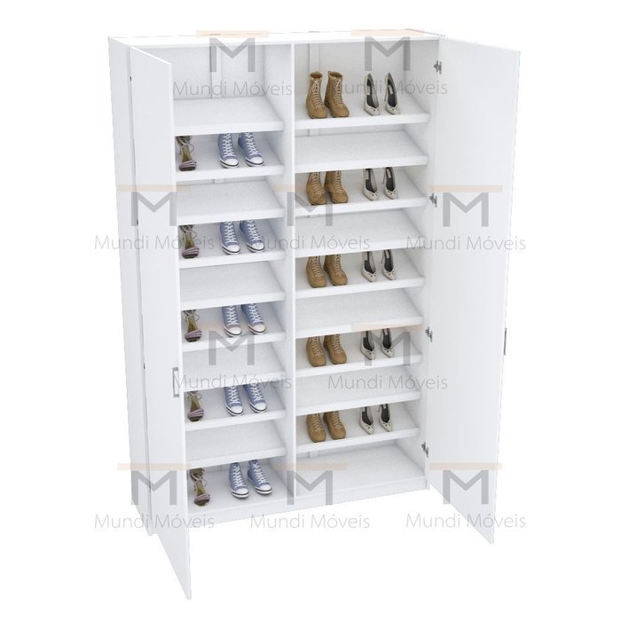 Sapateira Modular A250Xl160 100% Mdf M572.B (Casa, Loja, Closet)