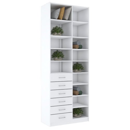 Closet Branco M762.B | Mundi Móveis