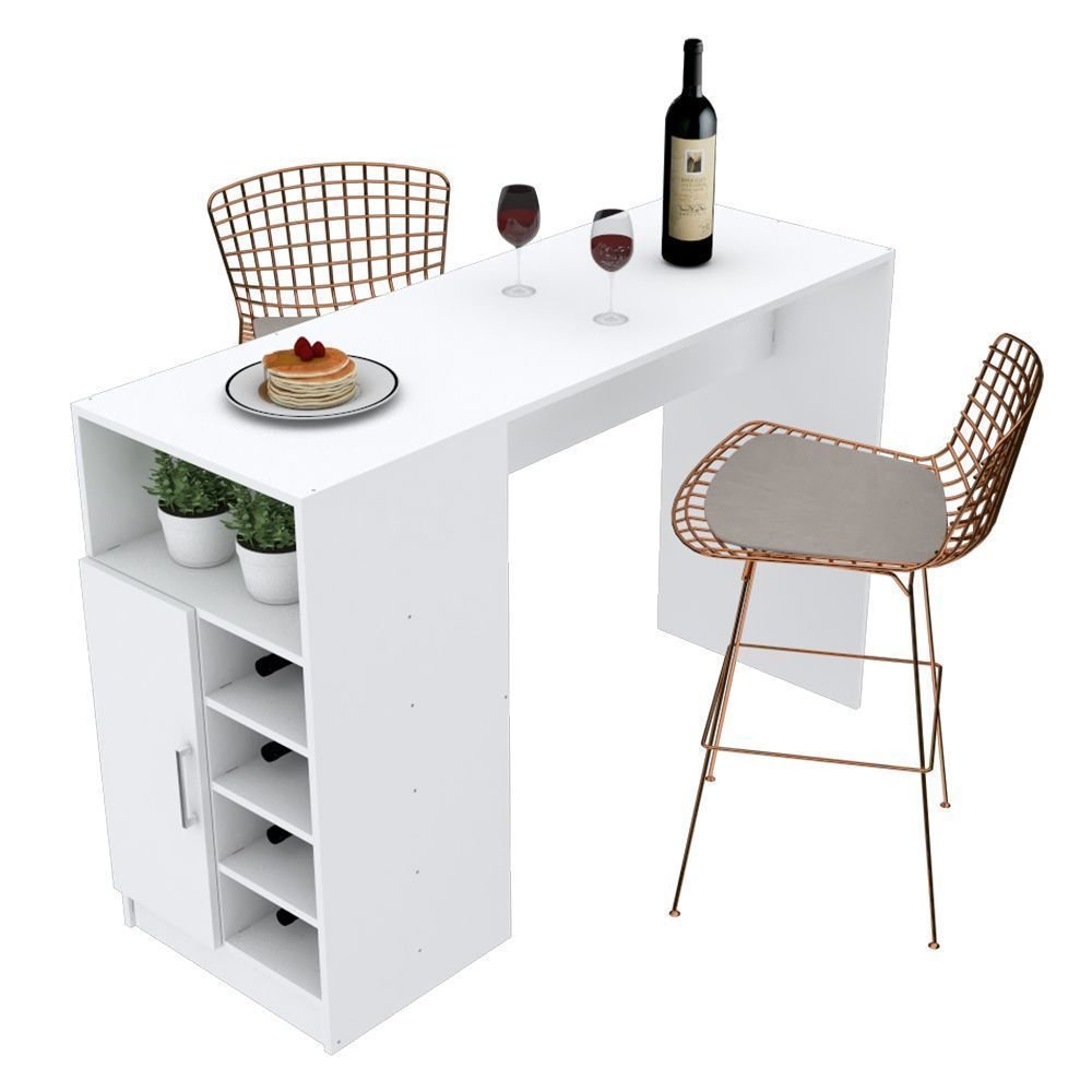 Balc&atilde;o Gourmet Cozinha M10.2020.B Porta - Multiuso, Decora